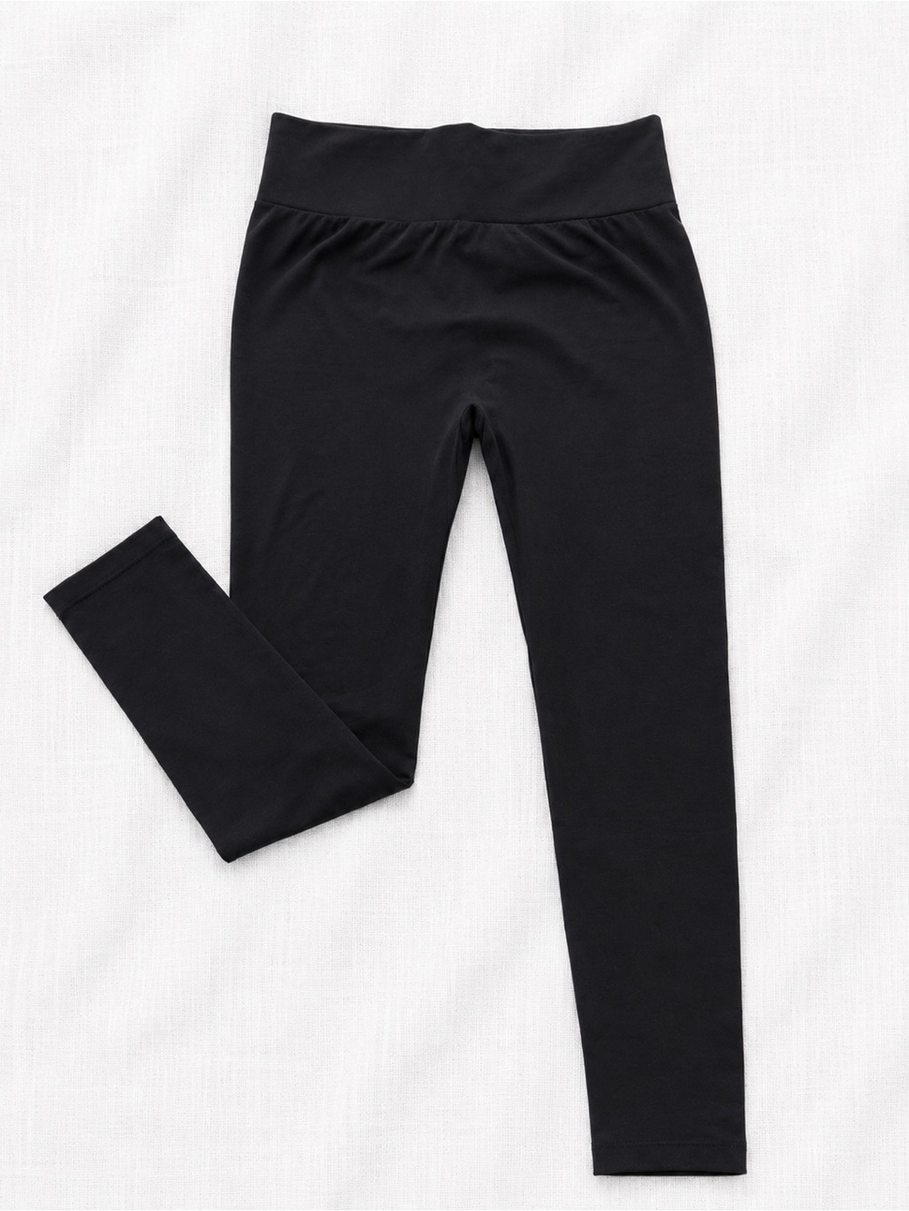 Kids Black Stretch Leggings - Classic Comfort